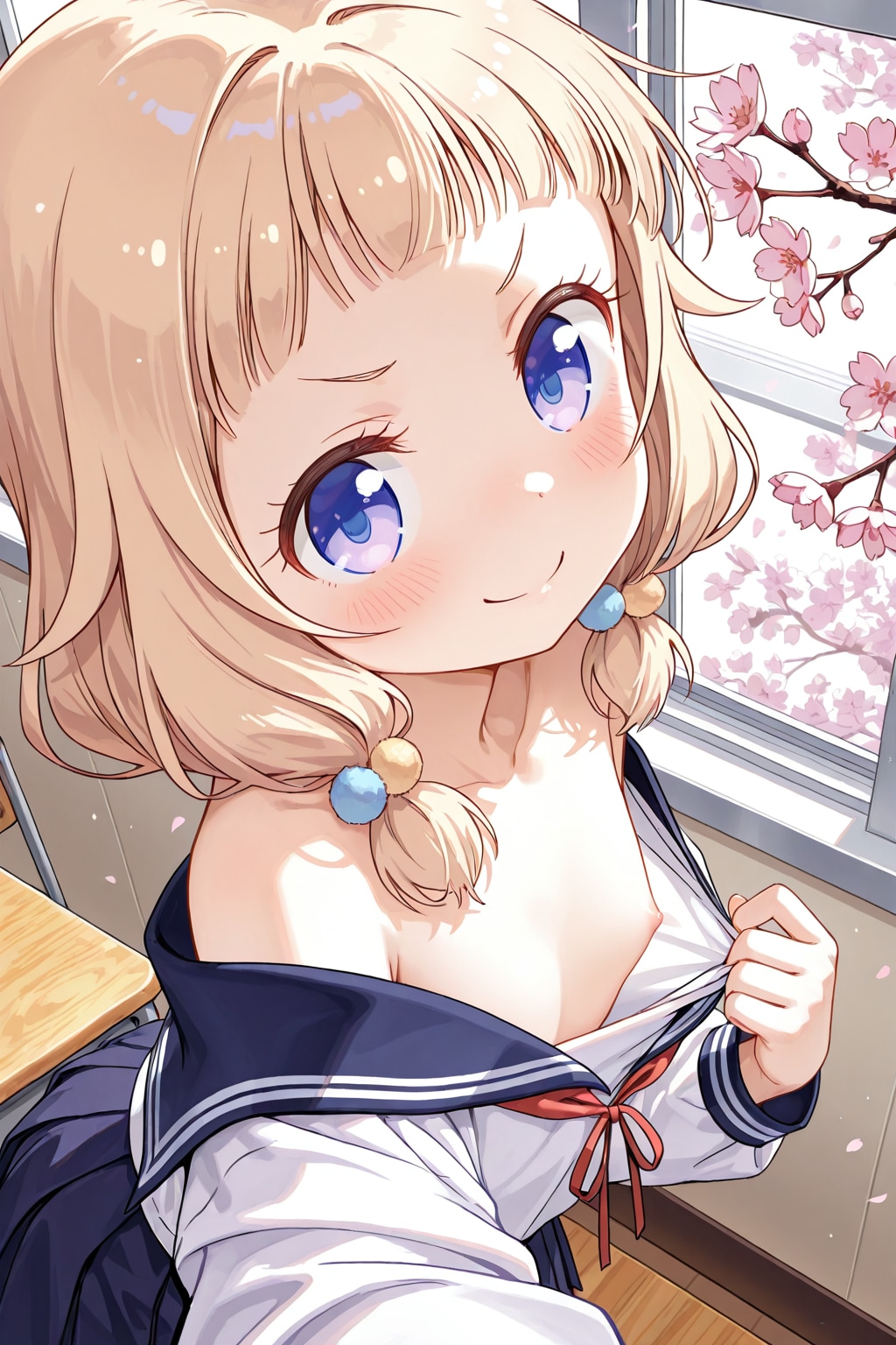 👚ねねっちのチラ見せ(*´ω｀*)