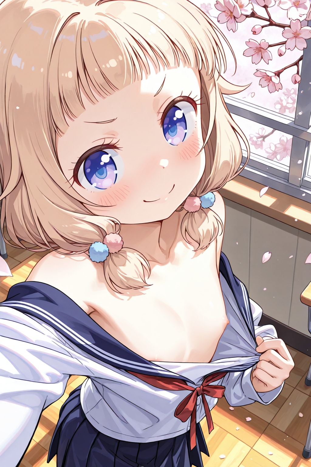 👚ねねっちのチラ見せ(*´ω｀*)