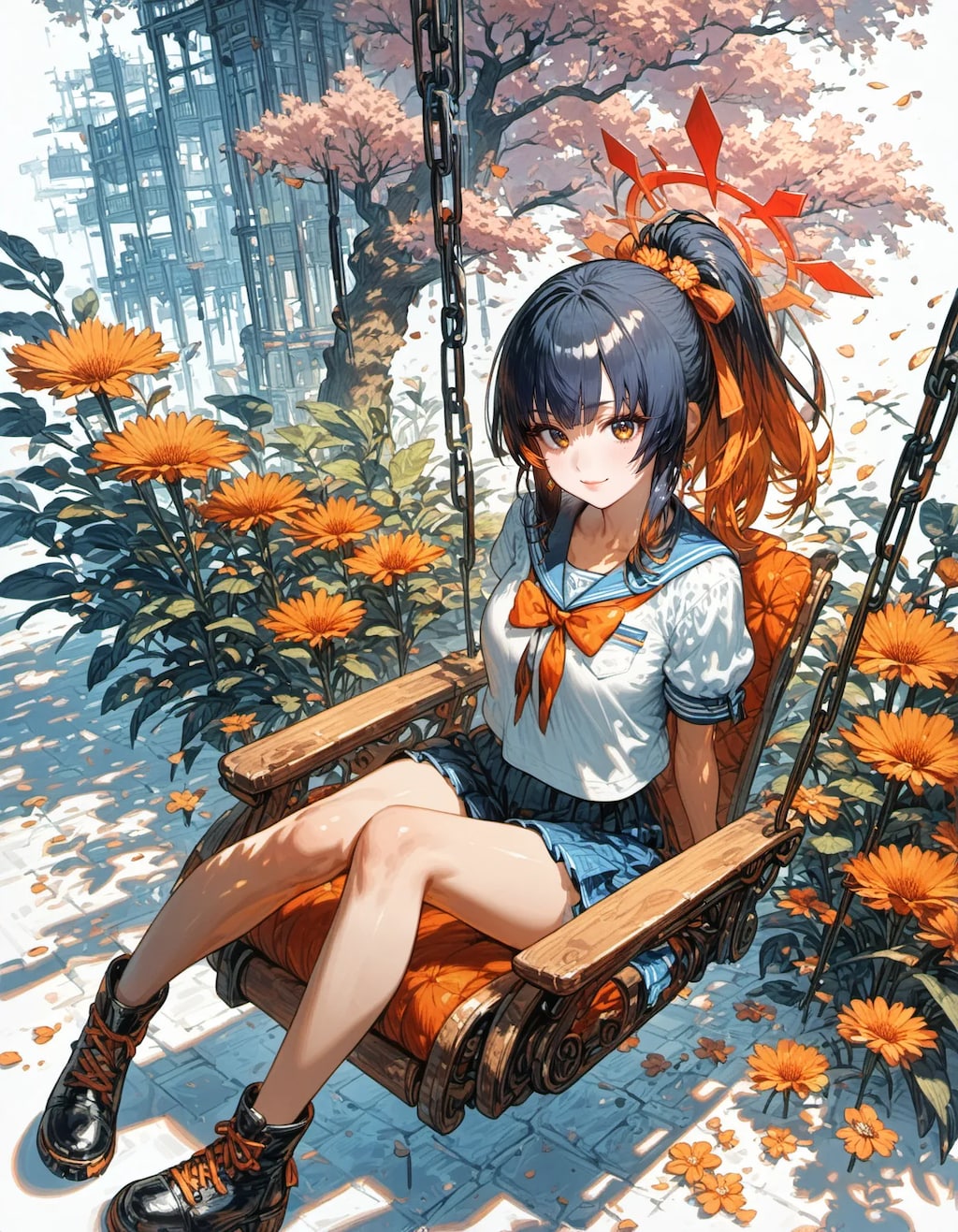 Swinging Above the Ruins