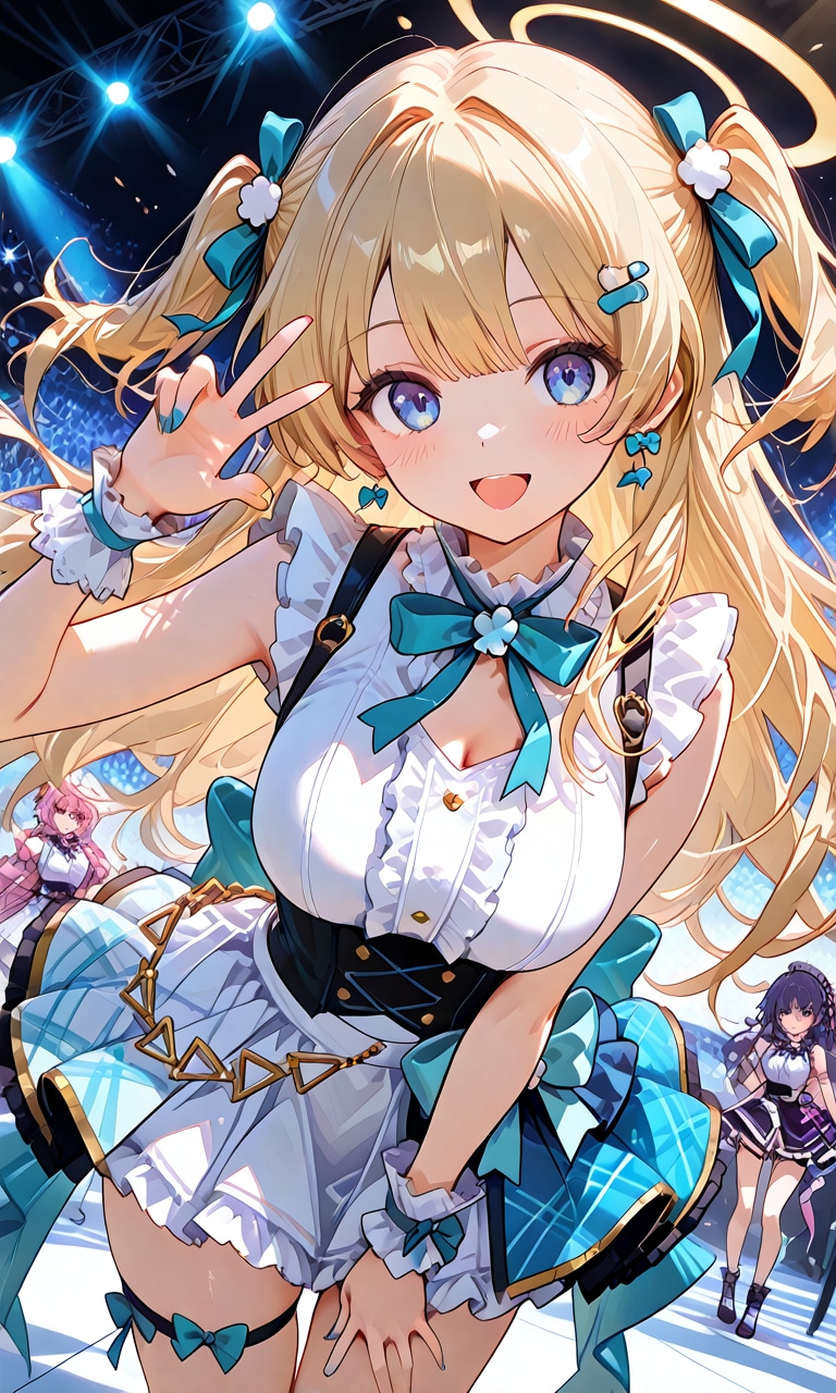 アイドルの少女