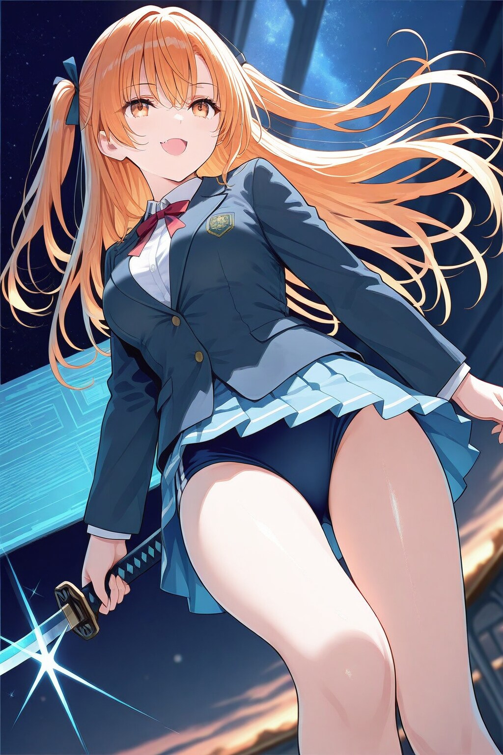 オレンジ髪ちゃん