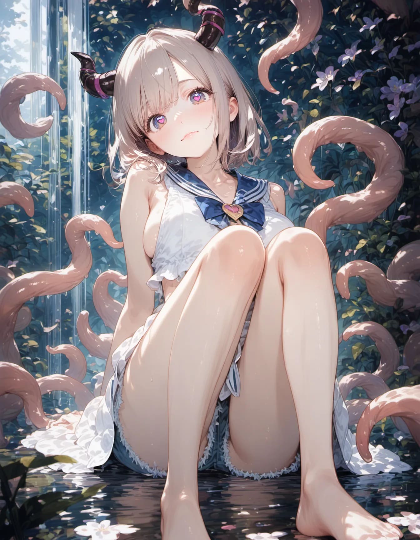 The Girl Beyond the Tentacles