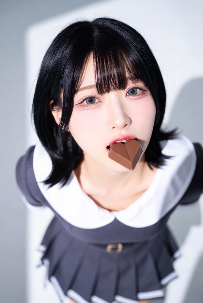 チョコレート渡しファンサービス | の人気AIイラスト・グラビア