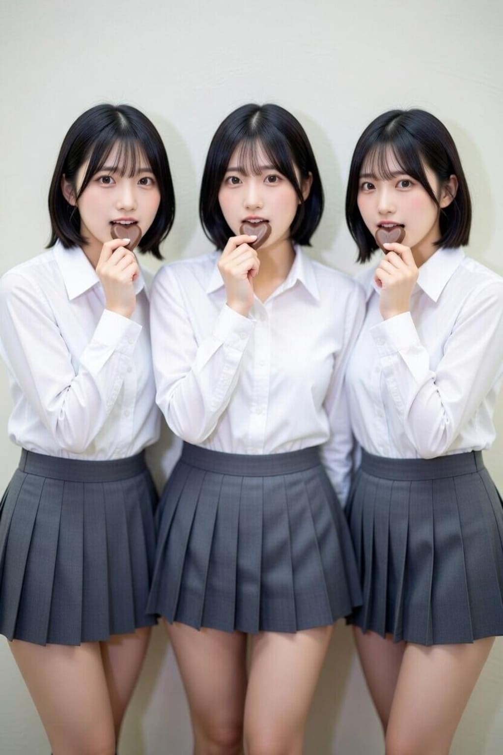 チョコレート渡しファンサービス