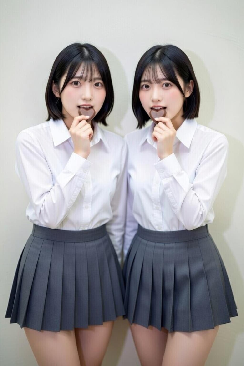 チョコレート渡しファンサービス