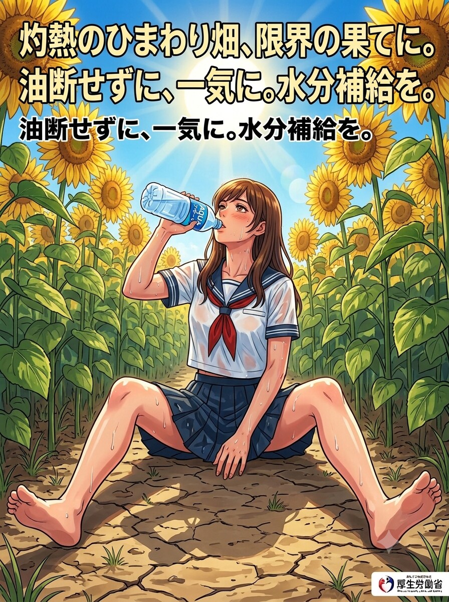 暑すぎてGeminiが壊れてきてます。皆もしっかり水分補給してね！