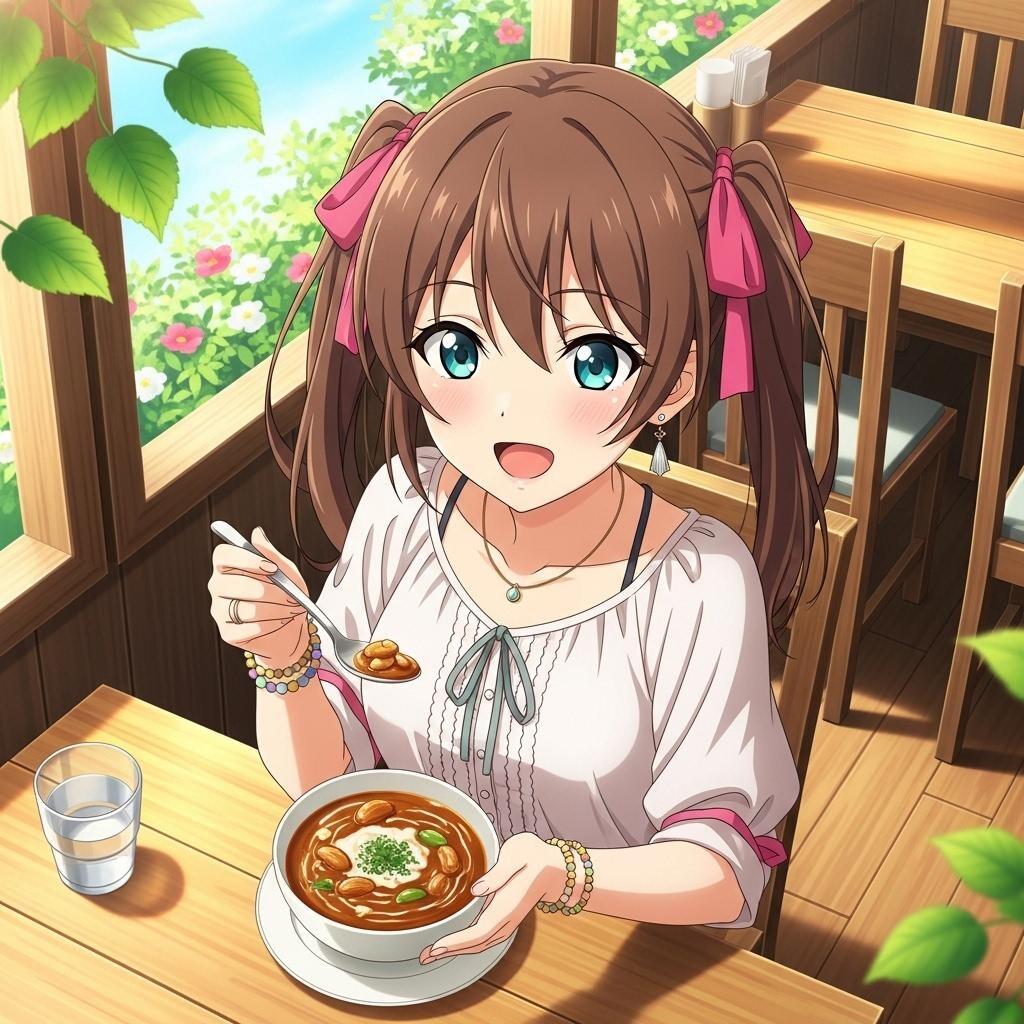 ナッツ入りスープカレー