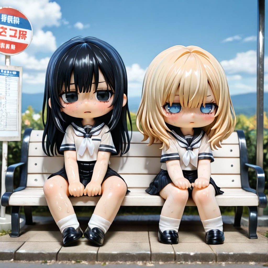バス停フィギュア化