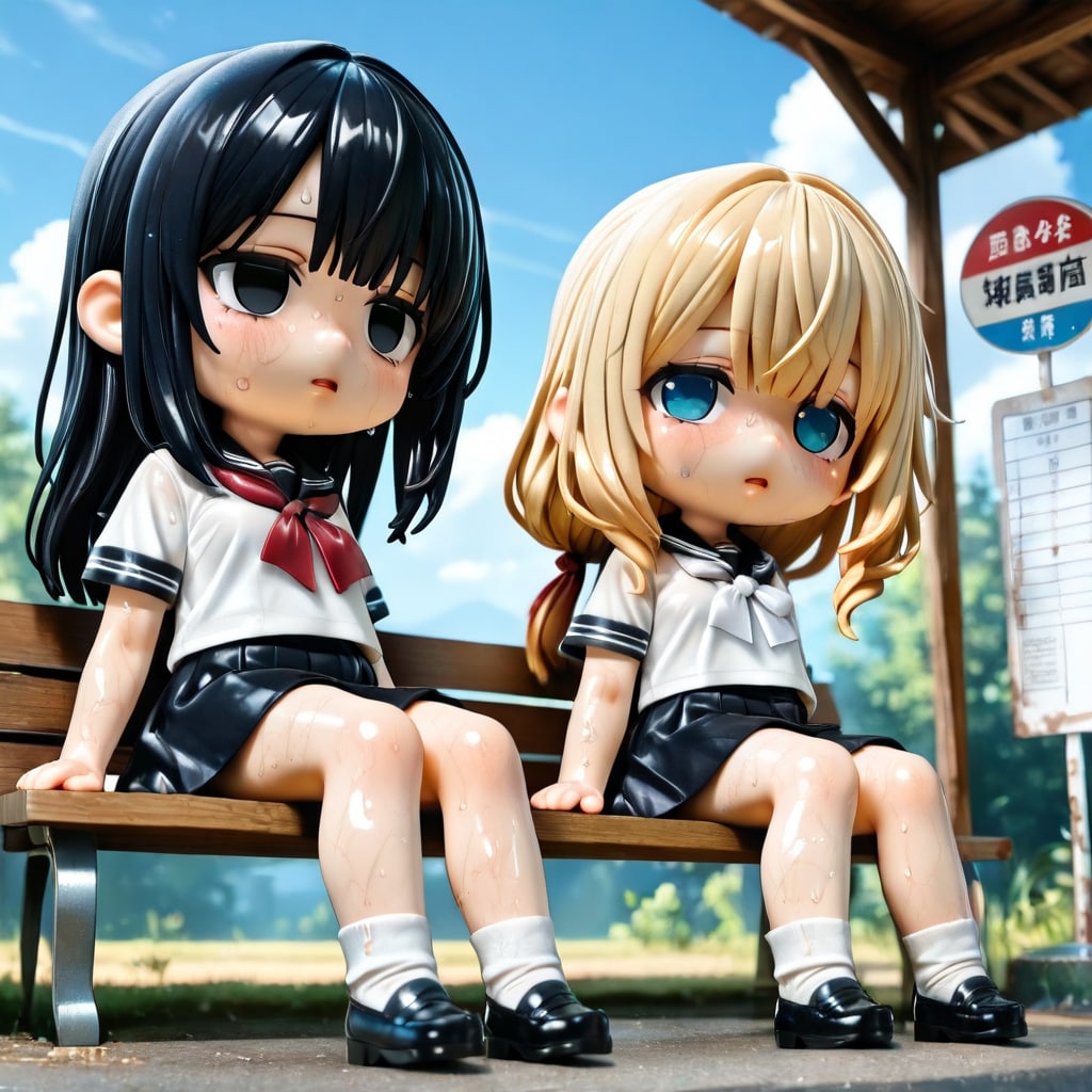バス停フィギュア化