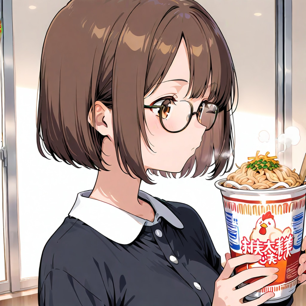 即席ラーメン記念日 | の人気AIイラスト・グラビア