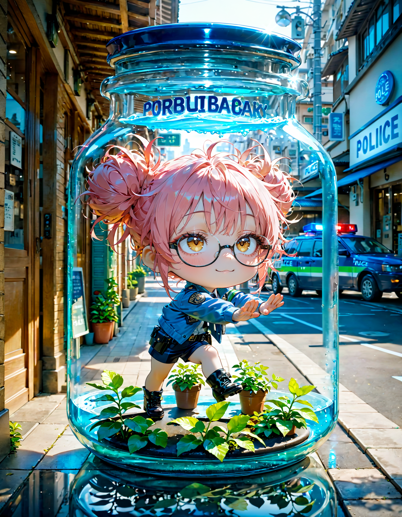 今日は何の日？　交番設置記念日 | の人気AIイラスト・グラビア