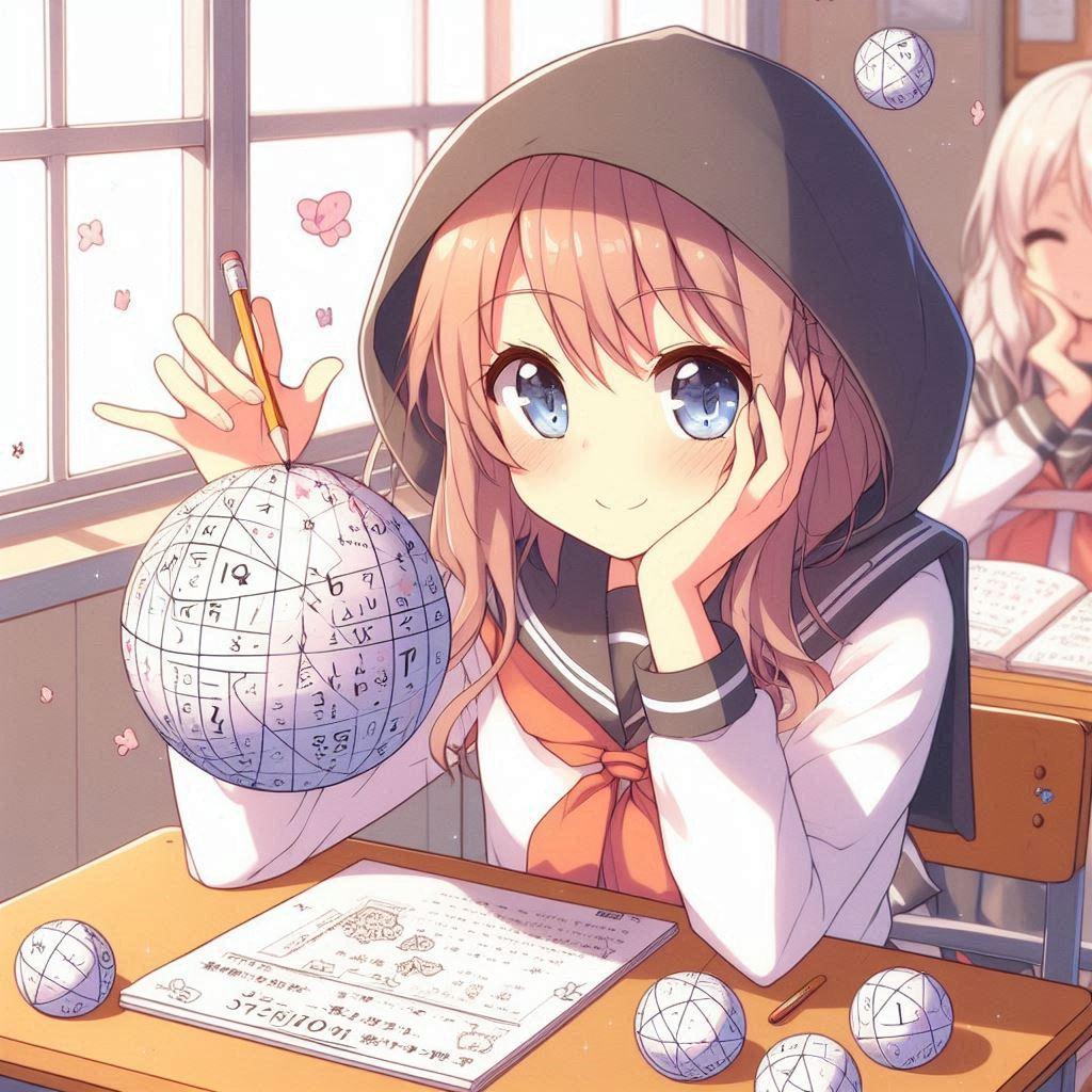 [Dalleさんで]○ートボールを作る女の子[ソートボール] | の人気AIイラスト・グラビア