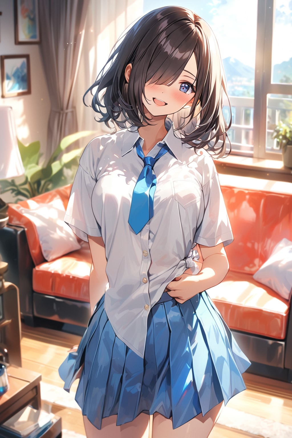 めかくれ女子
