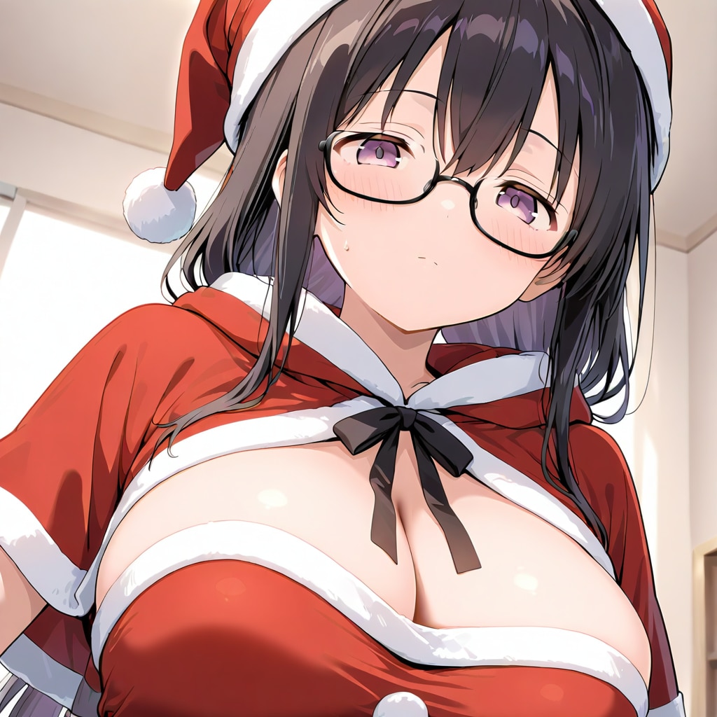 サンタ眼鏡さん