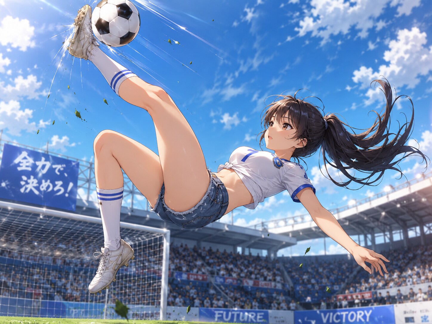 全力で決めろ！