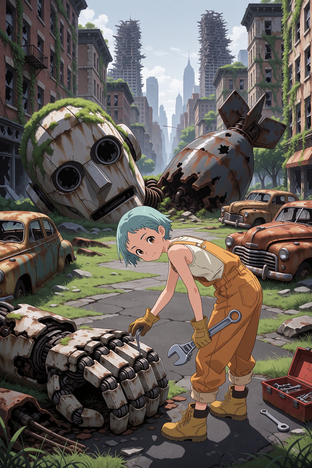 荒野の少女
