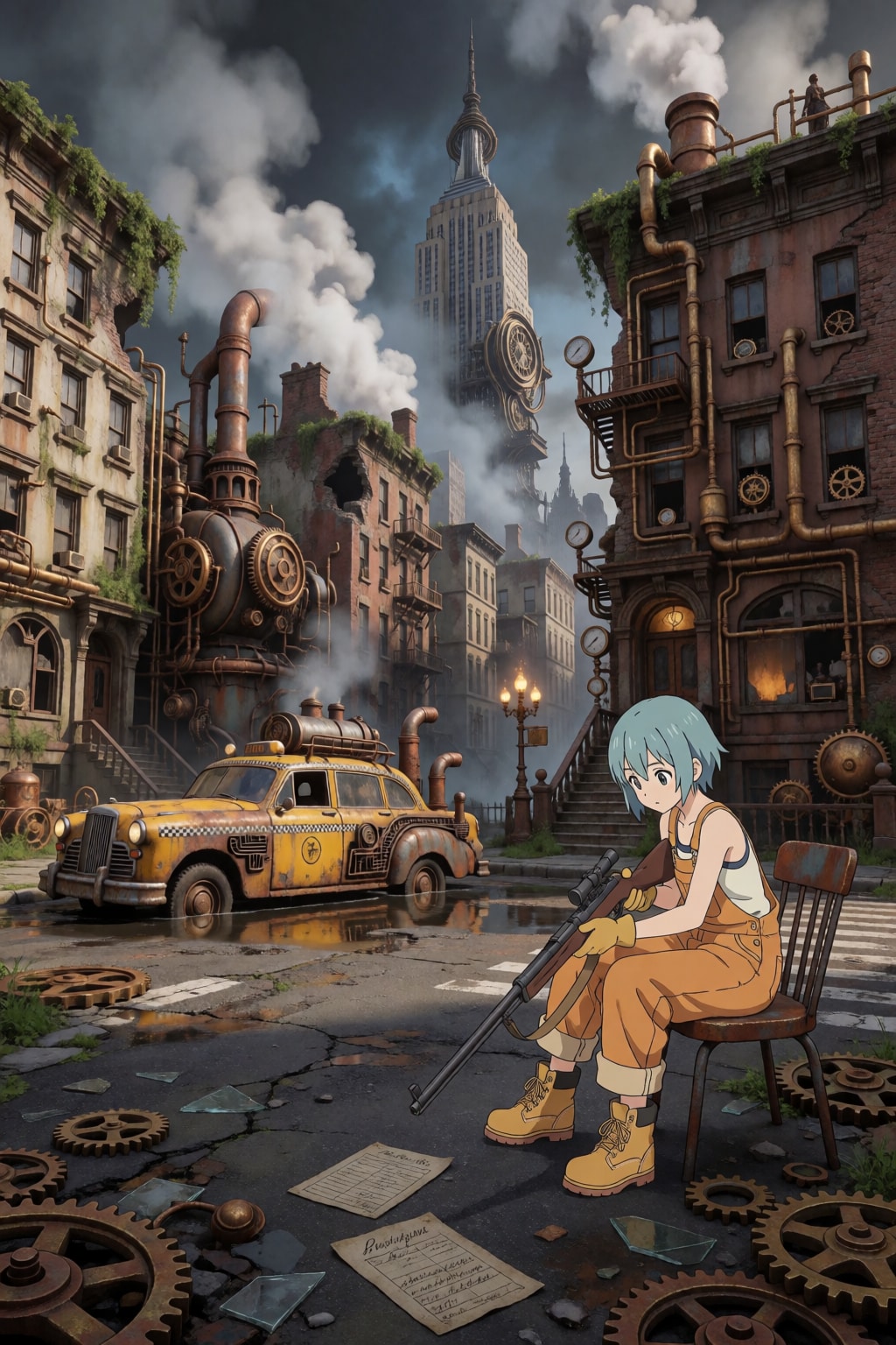 荒野の少女