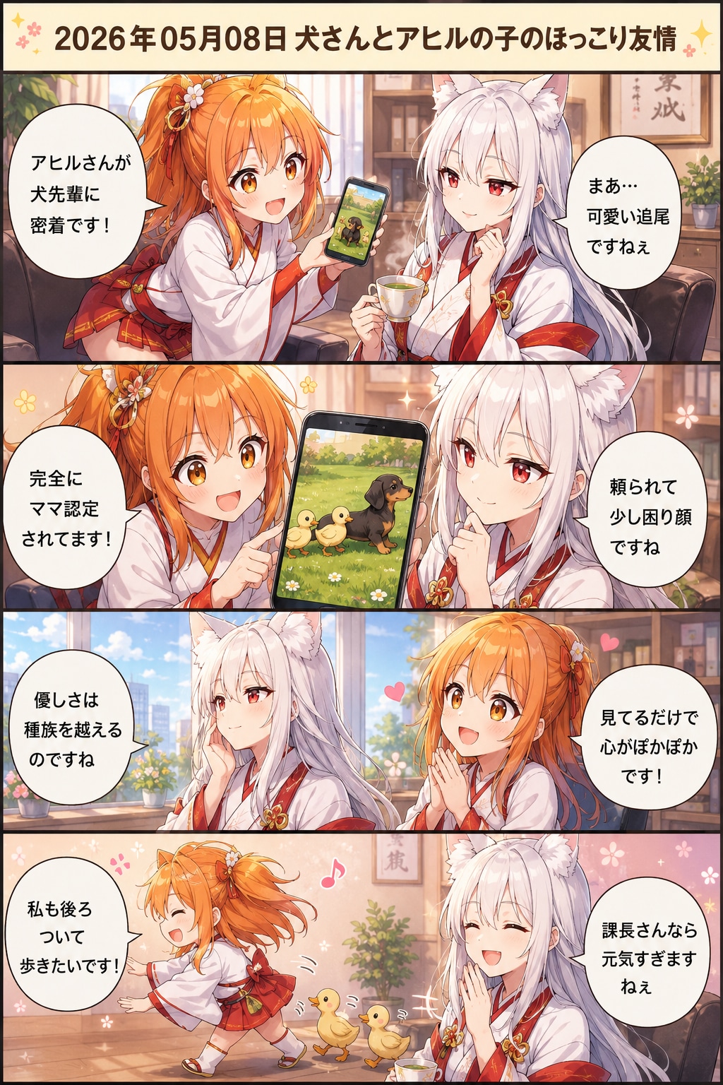 毎日漫画　10時のほっこりニュース