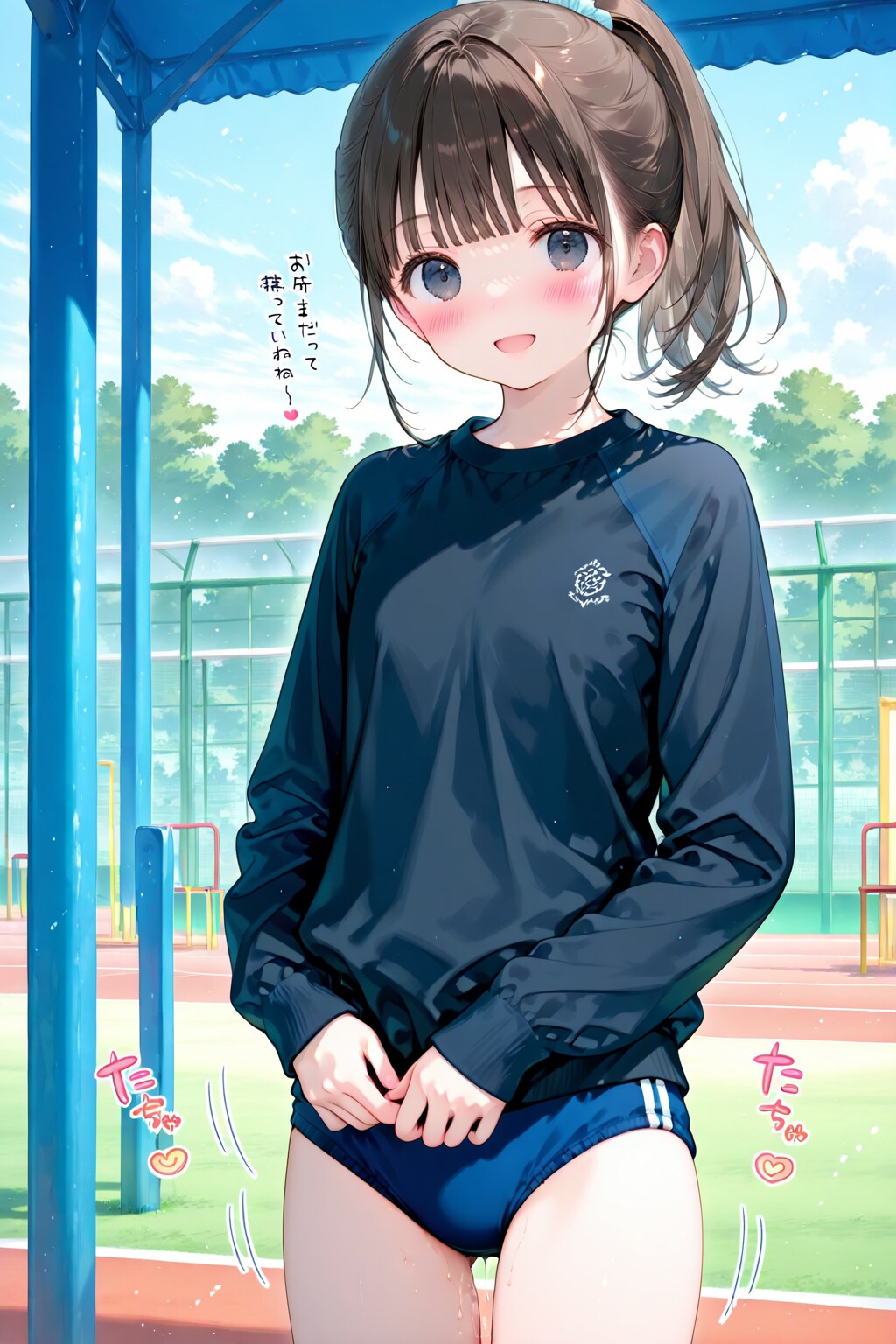 ふと、思い出したんだけど・・・小学校高学年の女子は冬、上はトレーナーだった気がするｗ