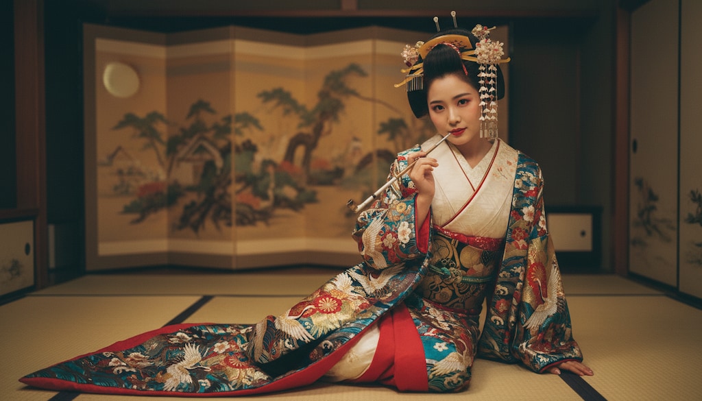 吉原の花魁（おいらん）