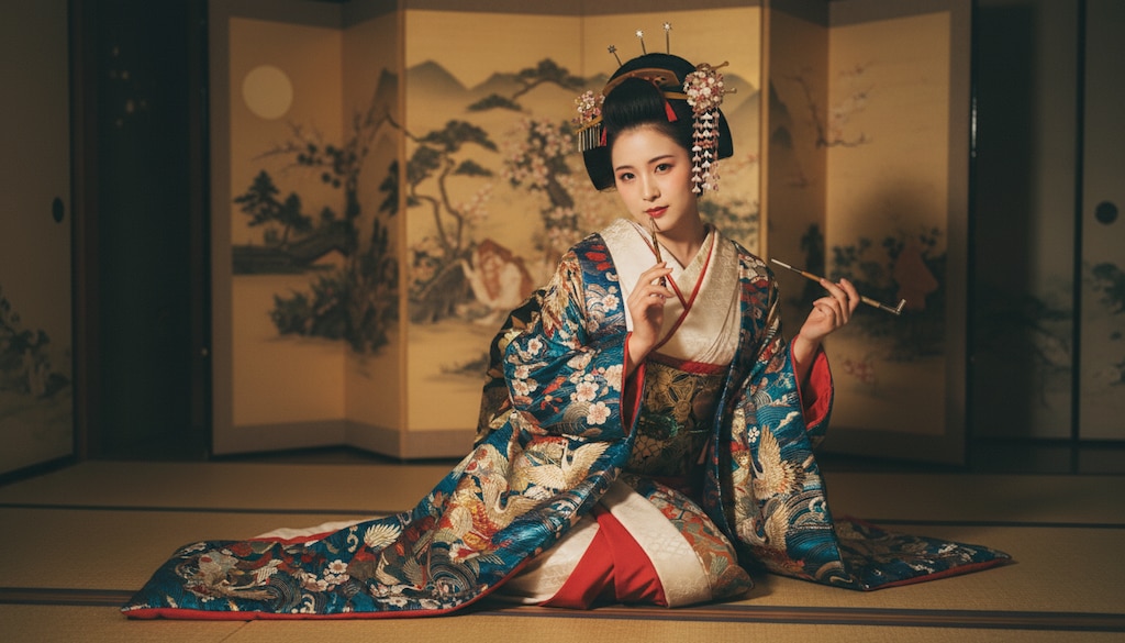 吉原の花魁（おいらん）