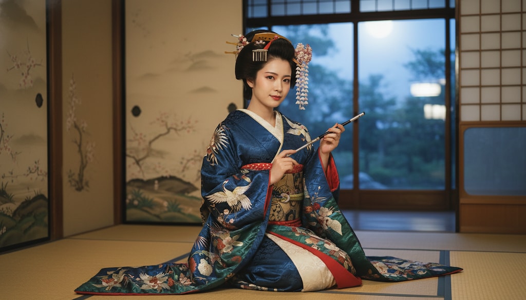 吉原の花魁（おいらん）