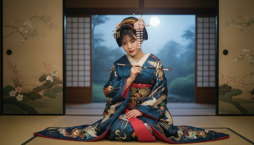 吉原の花魁（おいらん）