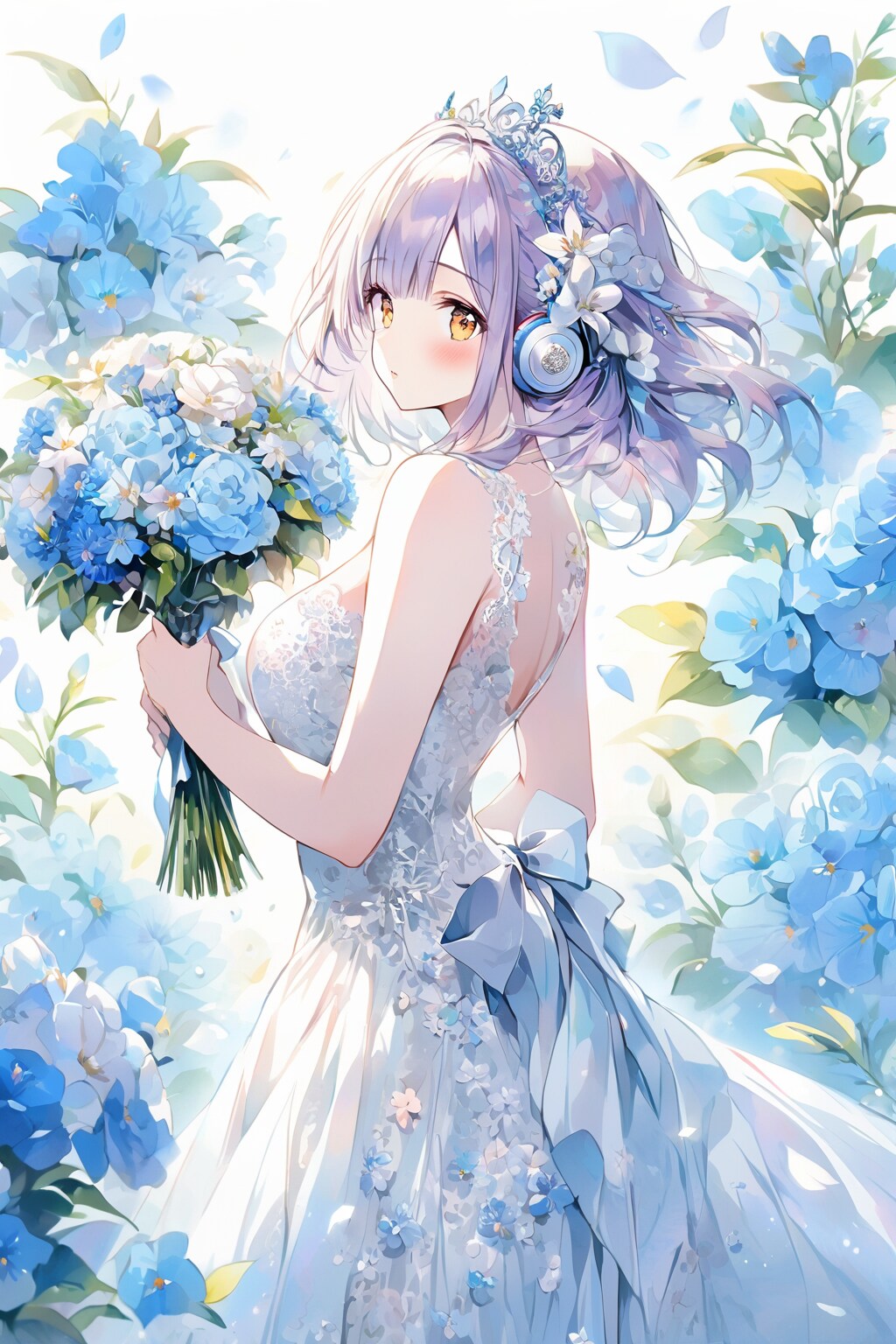 ヘッドフォンウェディング | の人気AIイラスト・グラビア