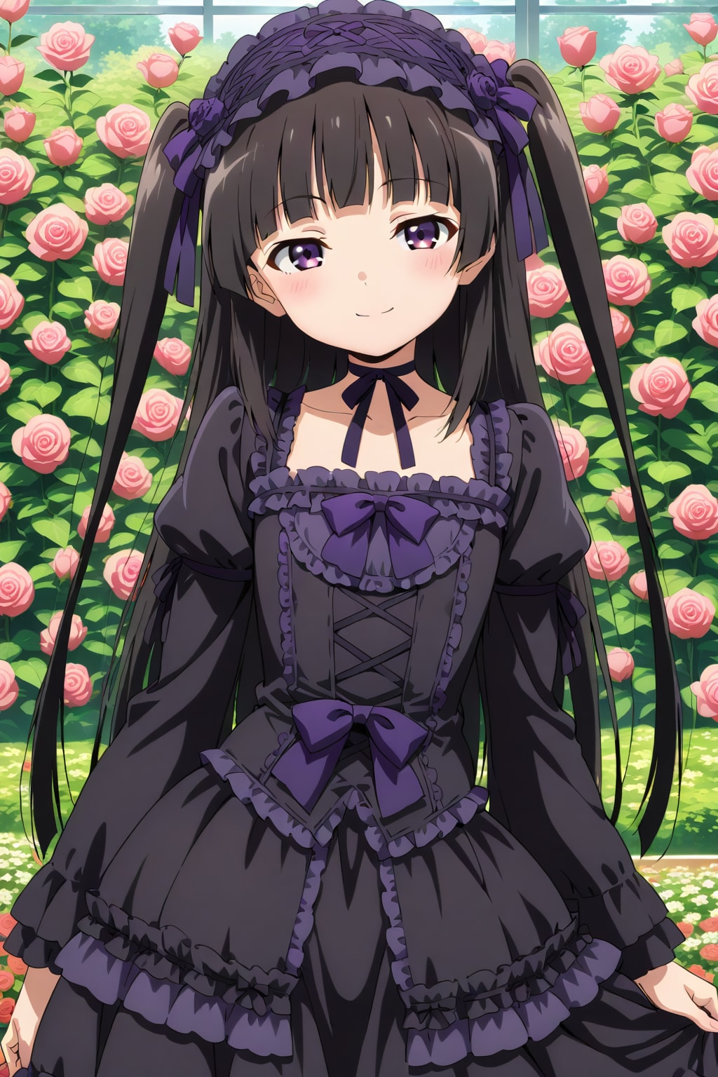 (うちの子縛り)106.「ば」→「薔薇」aiyuu