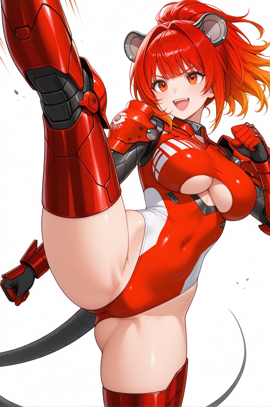 ハイキック！！！！