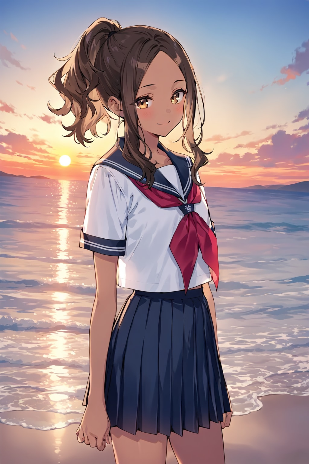 夕暮れ