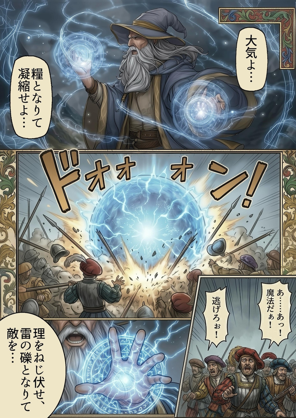 nanobananaやMidjourney、コラージュを併用した創作