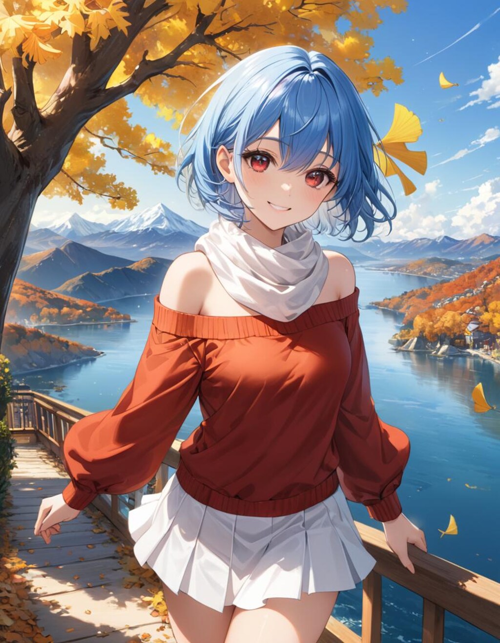 紅葉狩りレイちゃん