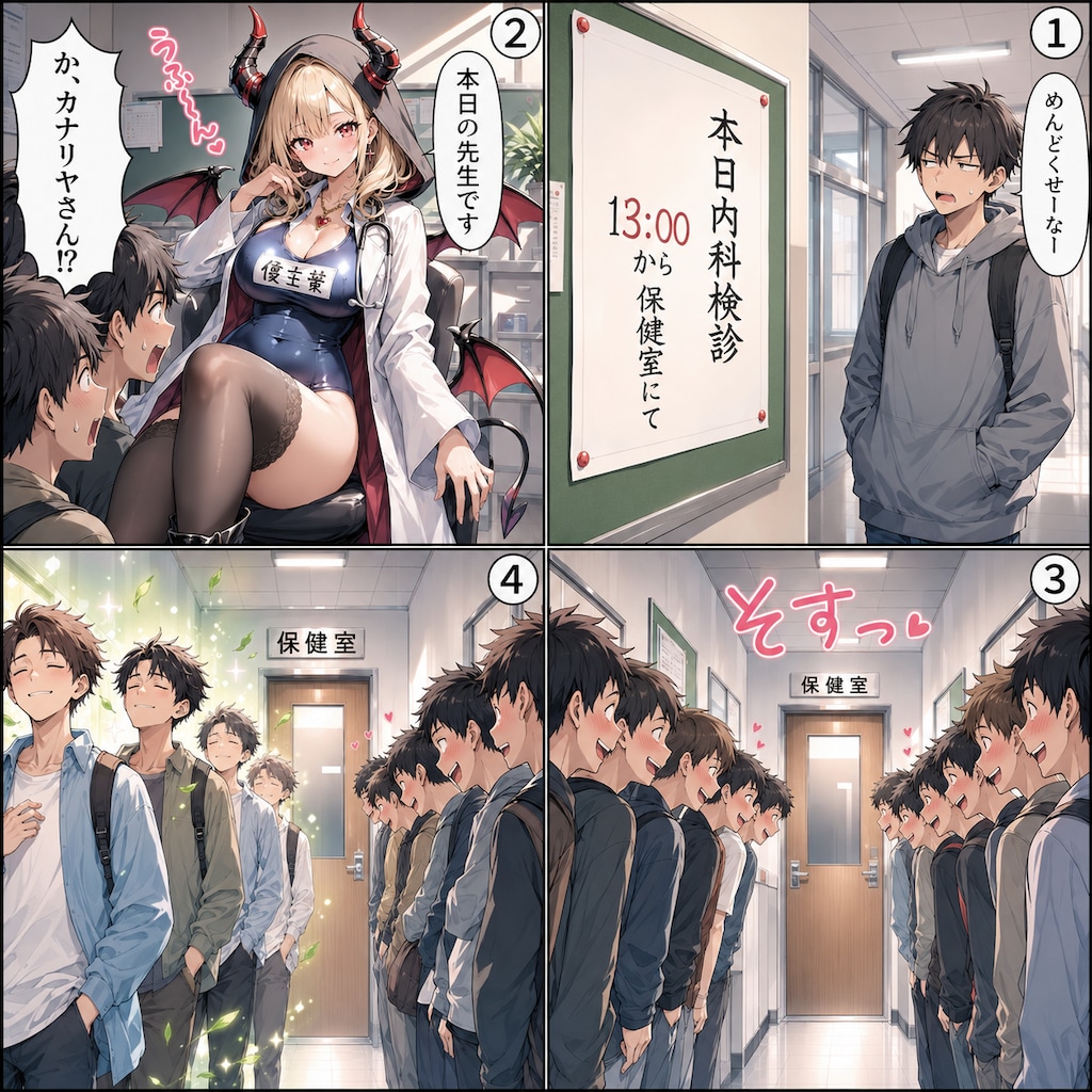 保健室のサキュバス