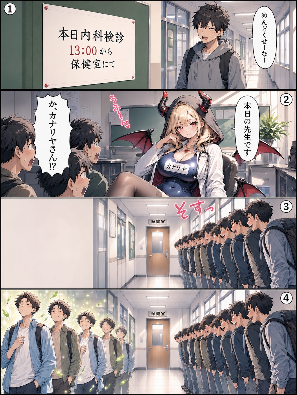 保健室のサキュバス