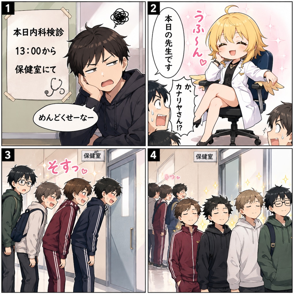 保健室のサキュバス