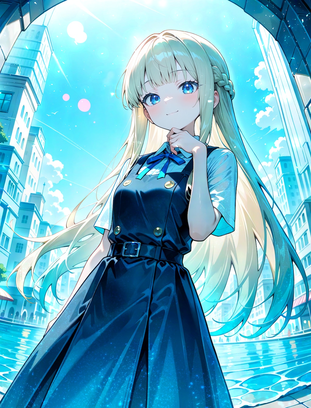 日陰に勝るものなし、ですわ