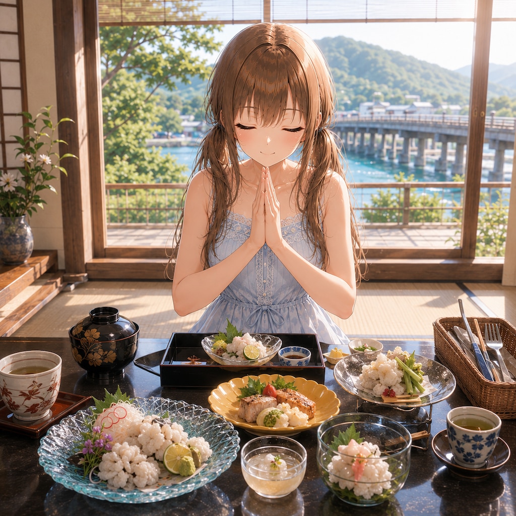 梢とランチ（７２）おごそかに、京都