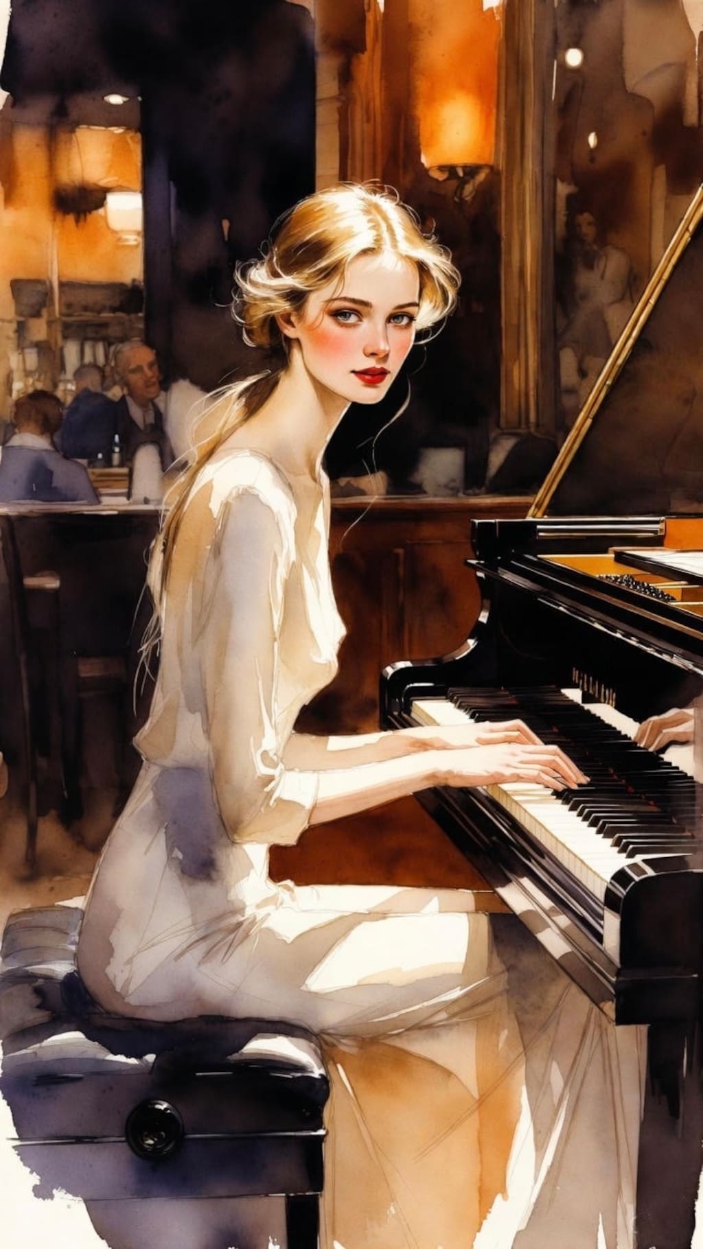 一点の絵画『После полуночи』