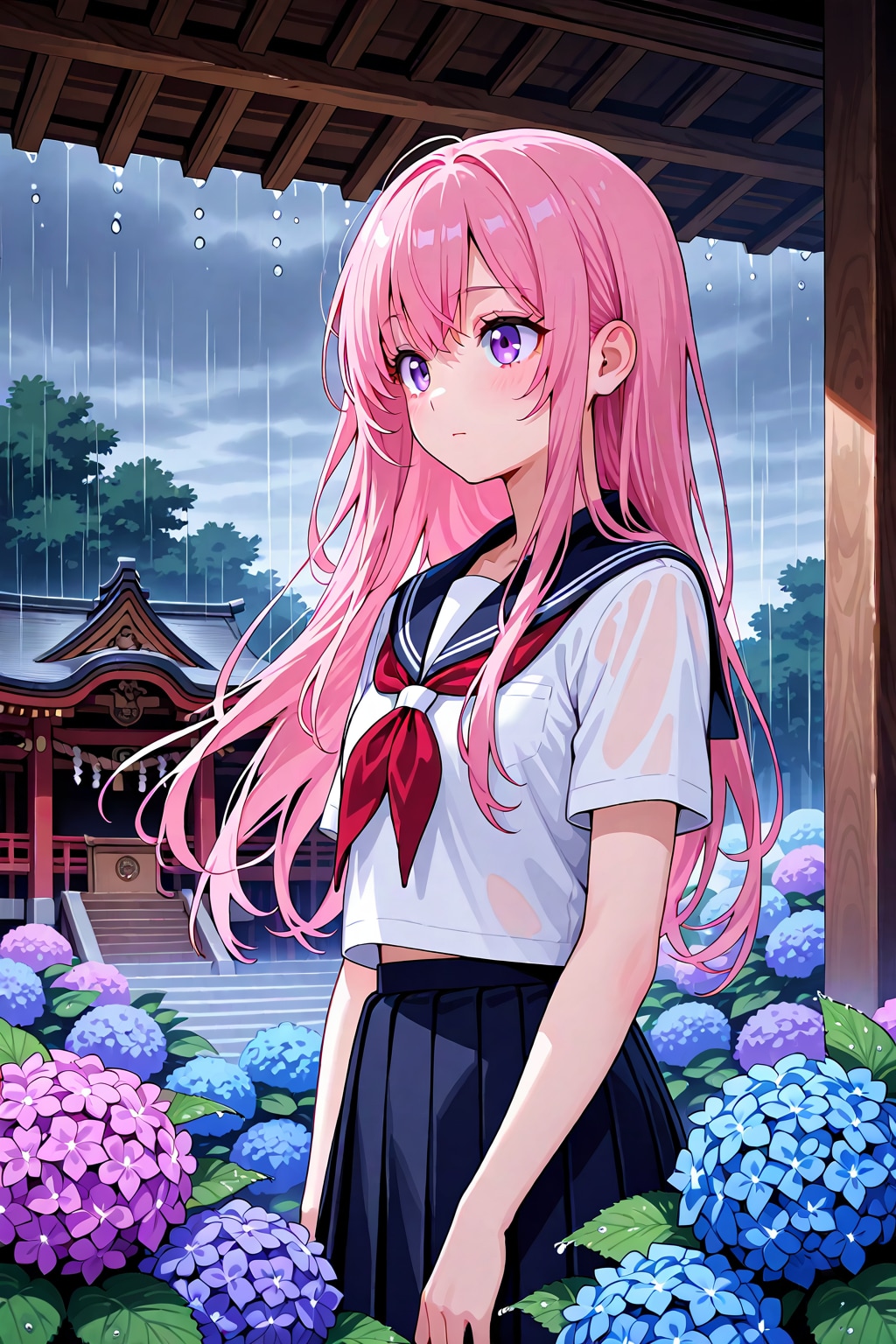 紫陽花神社