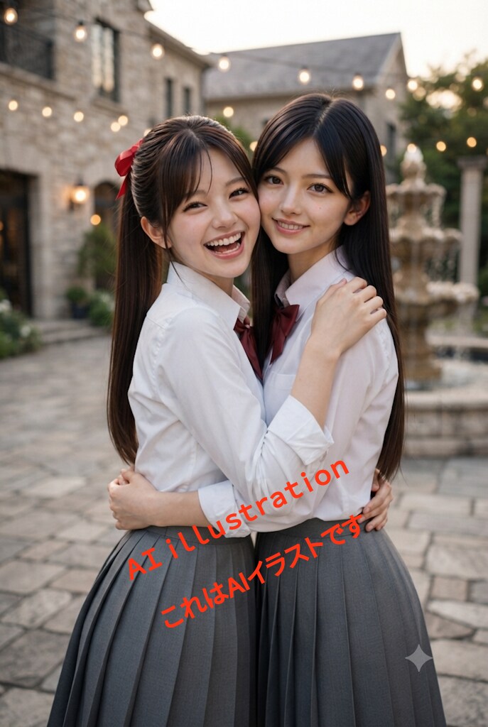 ボクにとってのふたりの初恋の美少女。 彼女たちは、いつも肩を寄せ合う大親友だった。  もし、こんなシチュエーションで『こっちにおいでよ』なんて言われたら──