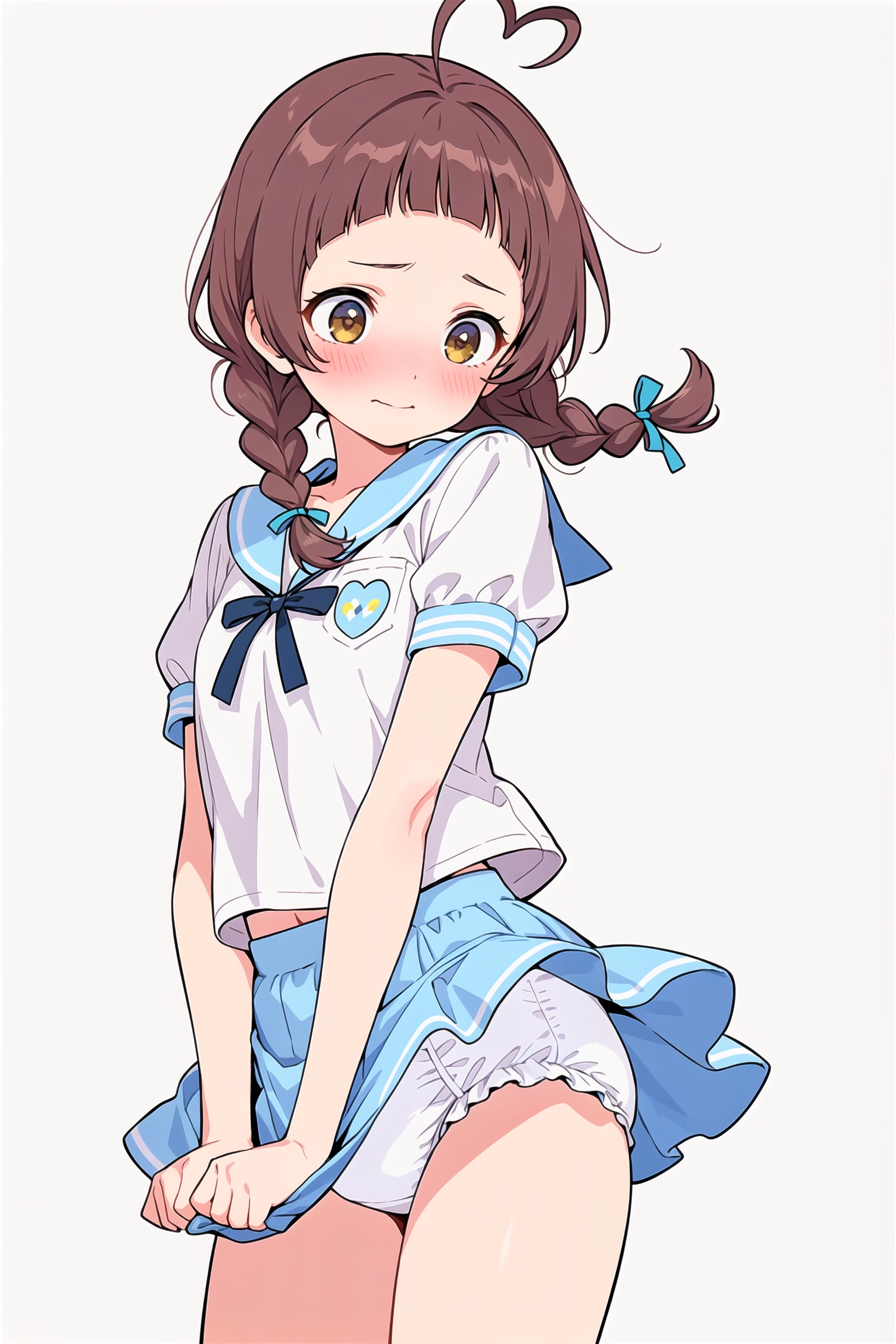オムツがチラ