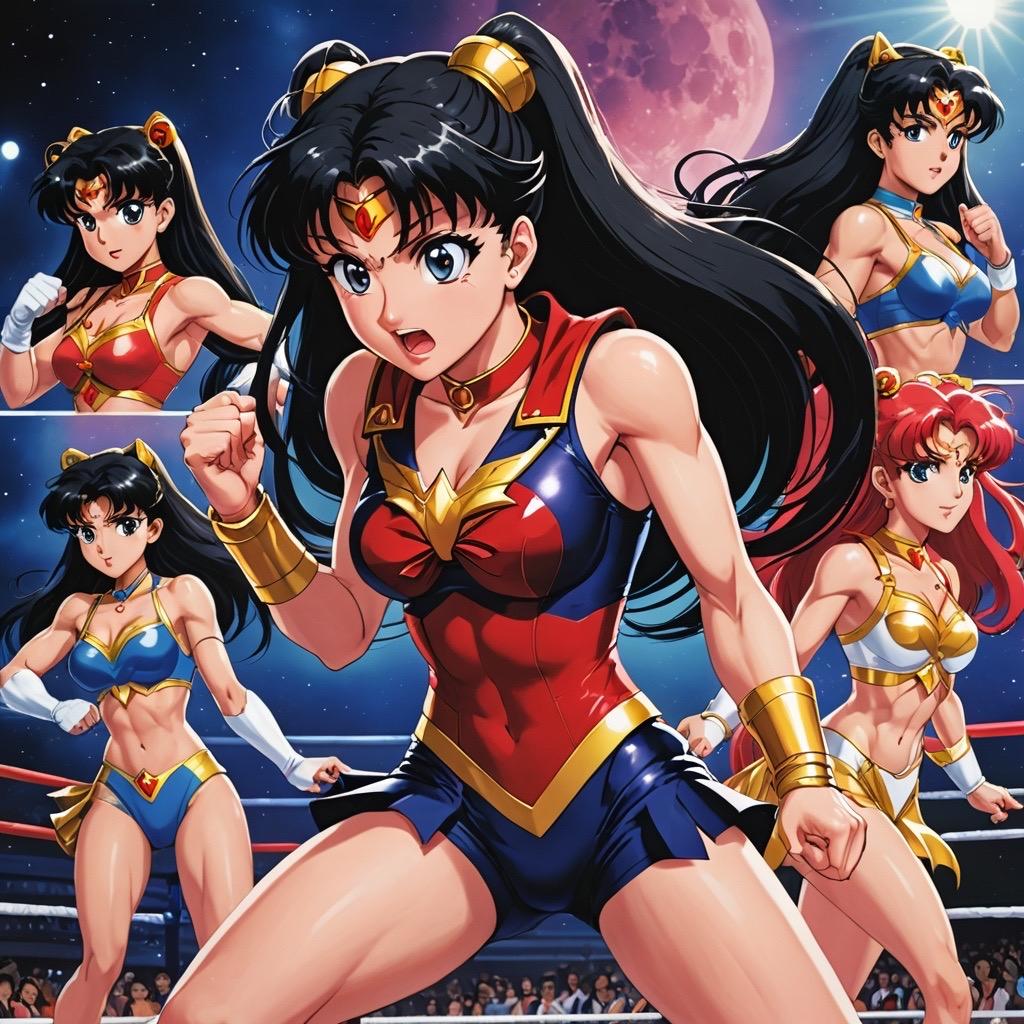 ViVid AIさんが考えるセーラー戦士プロレスラー