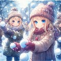 雪合戦 4枚目