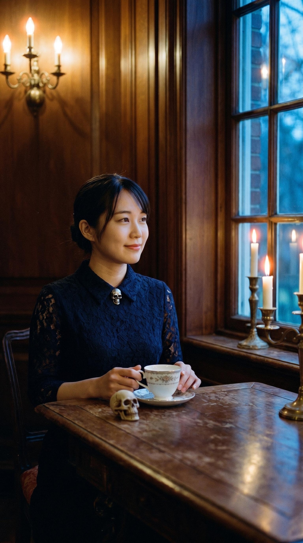 Tea with Silent Guests
