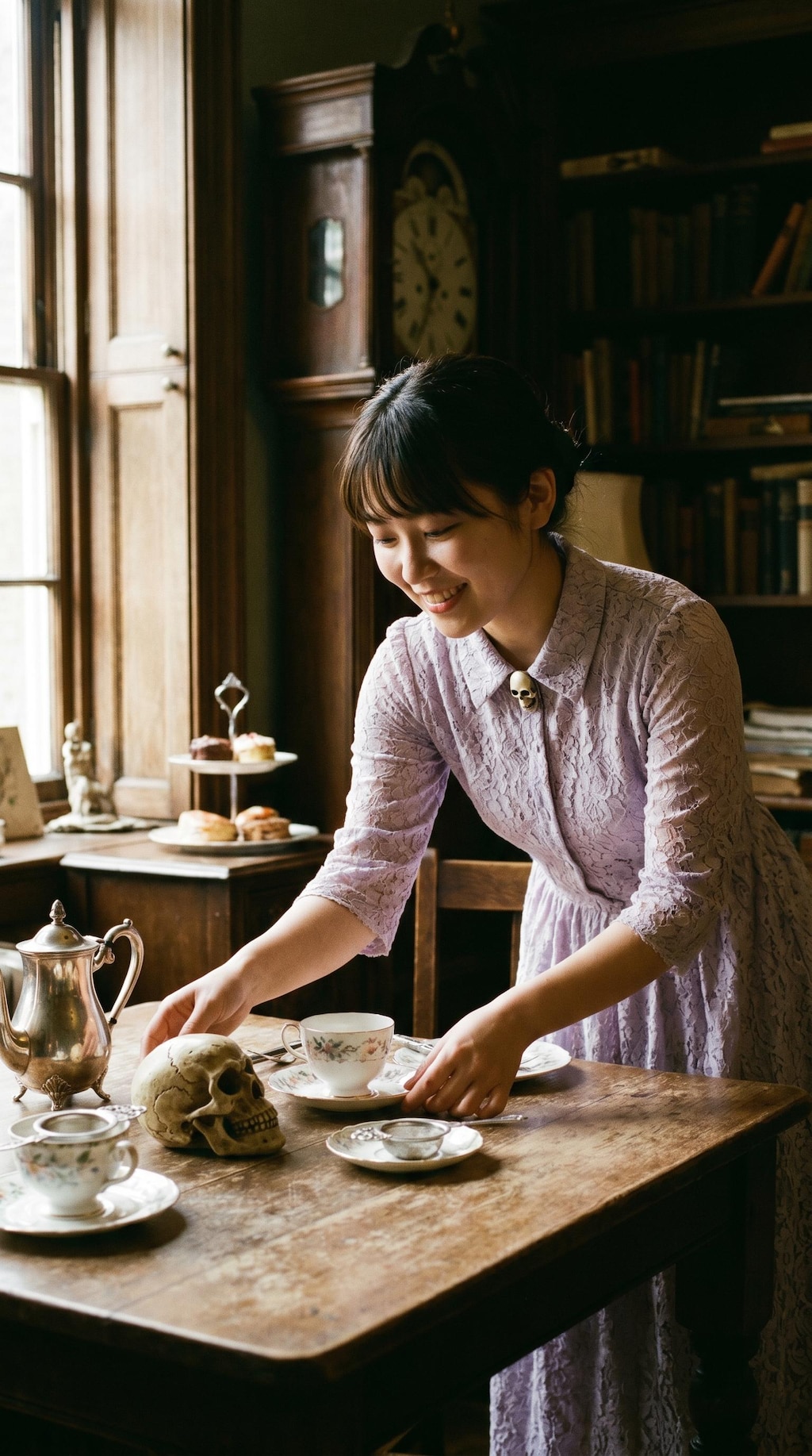 Tea with Silent Guests