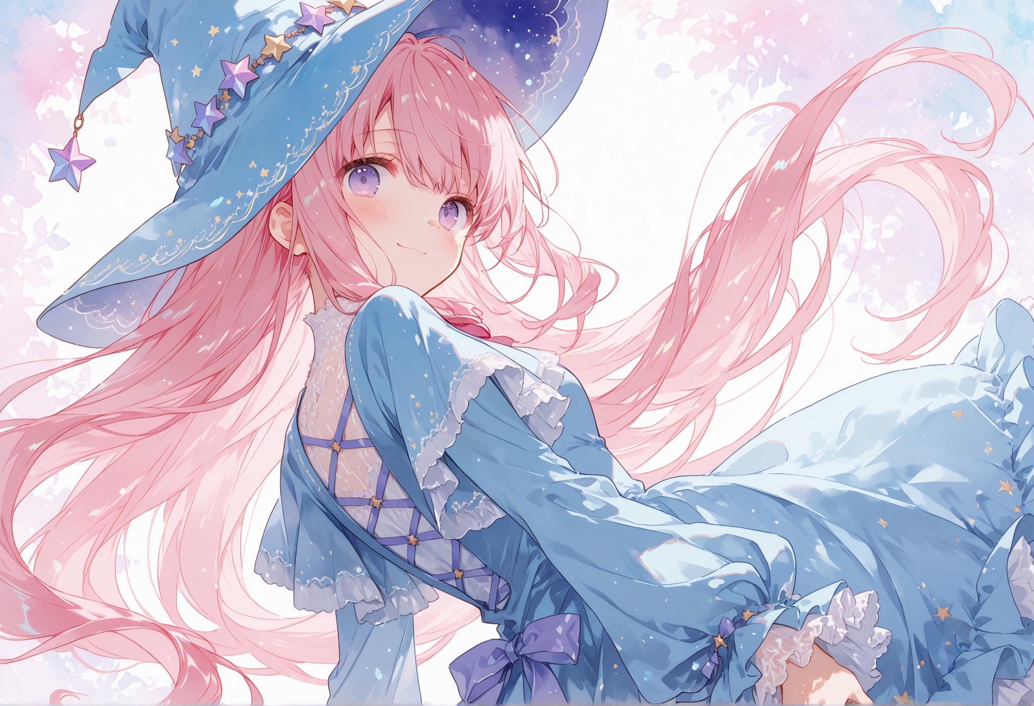 星屑とレースの魔法 | の人気AIイラスト・グラビア