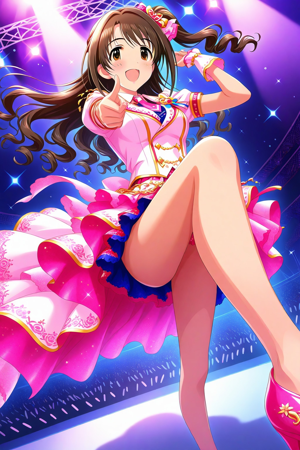 島村卯月ちゃん、ステージで踊る