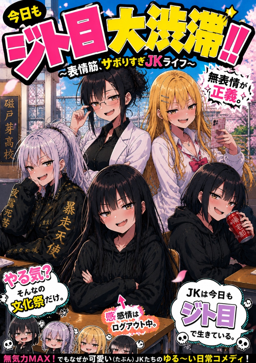 ジト目高校裏1巻