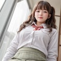 パンツを脱いだ女子校生 6枚目